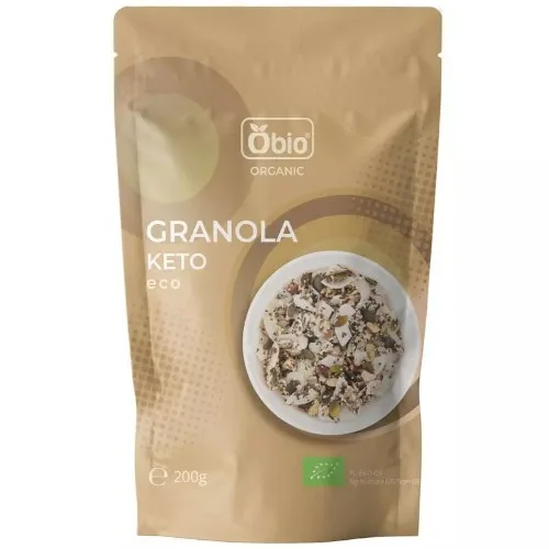 Granola Keto Eco 200g, Obio