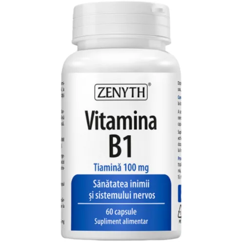Vitamina B1 Tiamina 100mg 60cps Zenyth