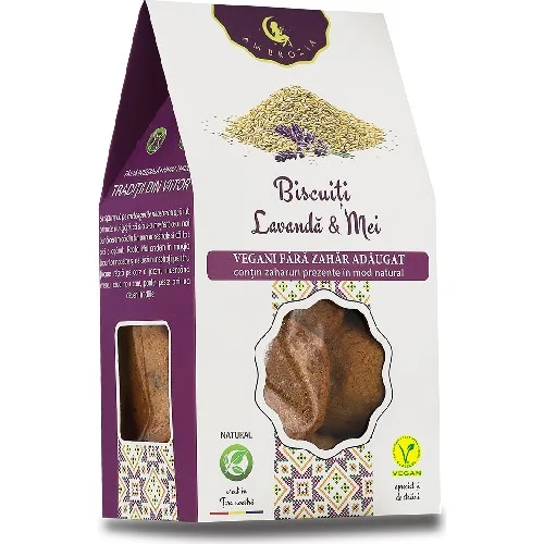 Biscuiti Lavanda si Mei 150gr Hiper Ambrozia