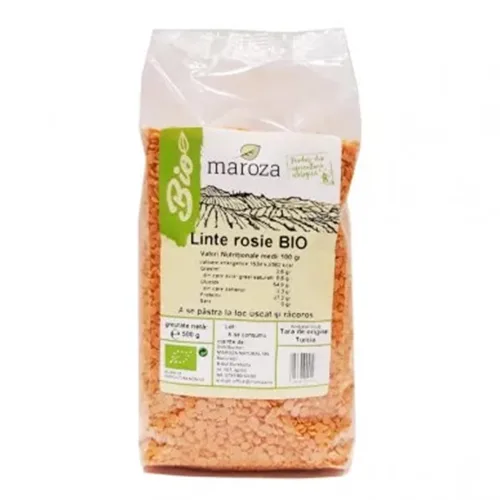Maroza Bio Linte Rosie 500G, Maroza