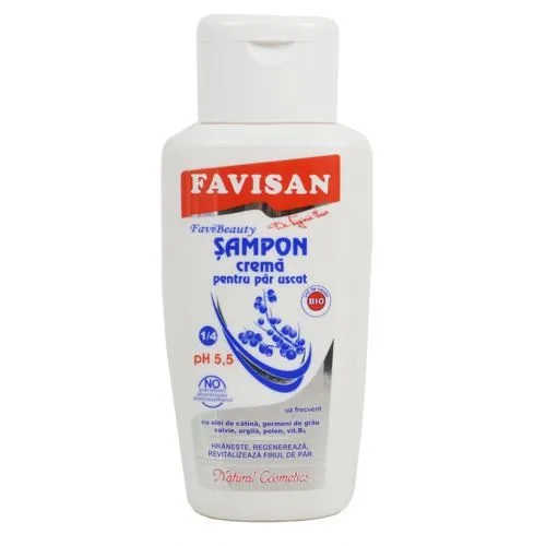 Sampon Crema pentru Par Uscat 200ml Favisan