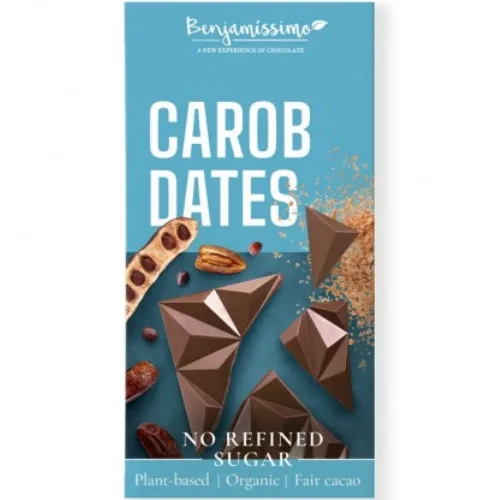 Ciocolata Piramida Cu Carob Eco 60g Benjamissimo