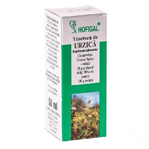 Tinctura Urzica 50ml Hofigal