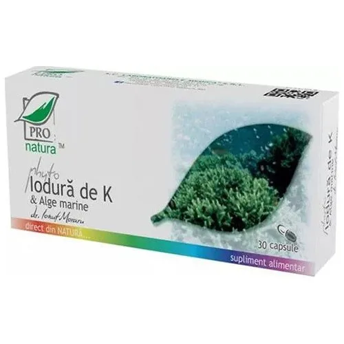 Phyto Iodură de K (potasiu) 30cps Pro Natura