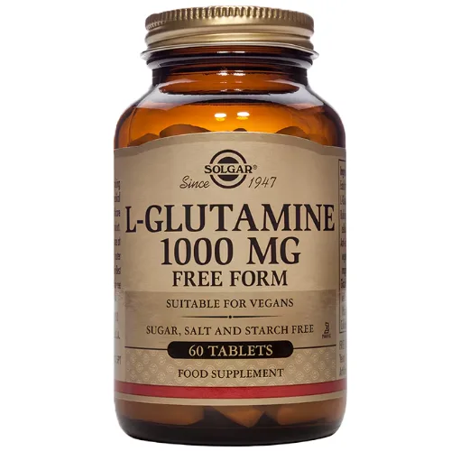 L-Glutamine 1000mg Free Form 60tb Solgar