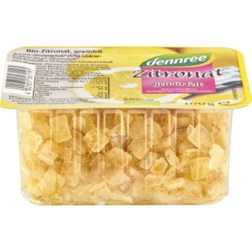 Coaja Lamaie Confiata Eco 100gr Dennree