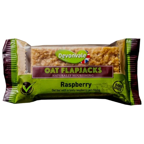Baton Flapjacks Zmeura, 95g, Devonvale