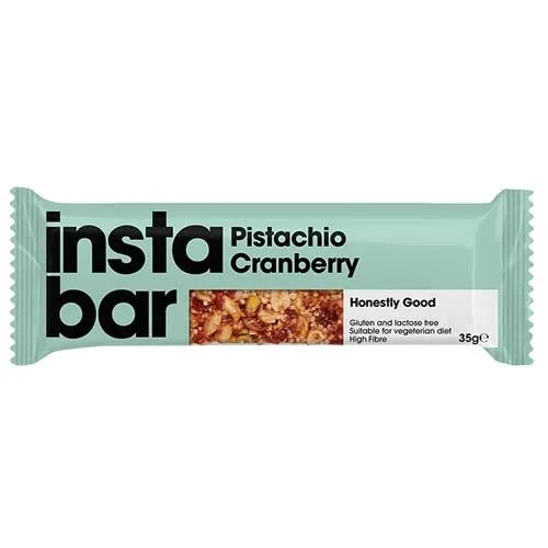 Baton cu Arahide, Miere, Fistic si Merisoare 35gr Instabar