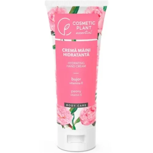 Crema Maini Hidratanta Bujor Vitamina E 100ml Cosmetic Plant