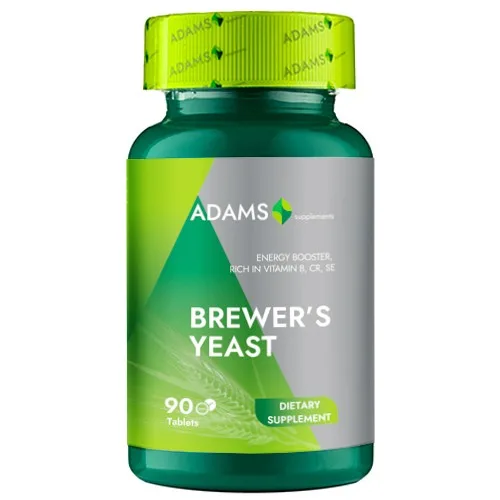 Brewer Yeast Drojdie de bere, 90tab, Adams Supplements