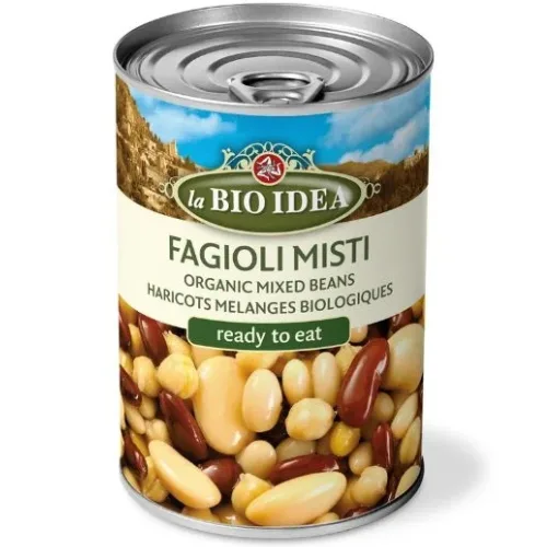 Mix Fasole si Naut Bio Conserva 400gr, Il Nutrimiento