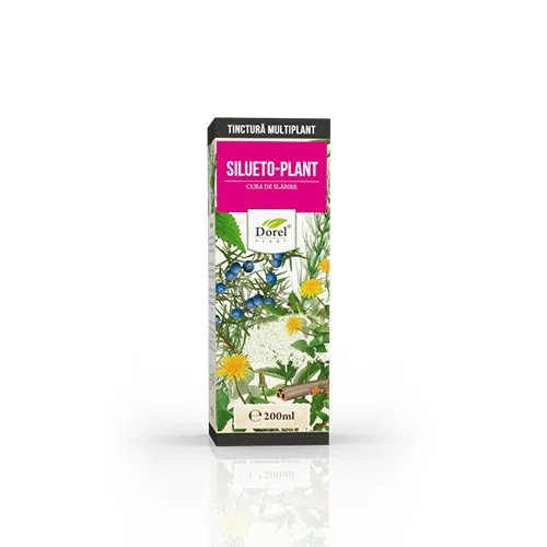 Tinctura Silueto-Plant 200ml, Dorel Plant