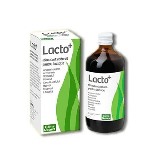 Lacto+ (supliment natural pentru lactatie) 250ml Gema Natura
