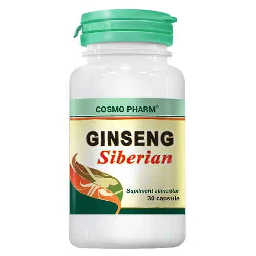 Siberian Ginseng 40cps Cosmopharm