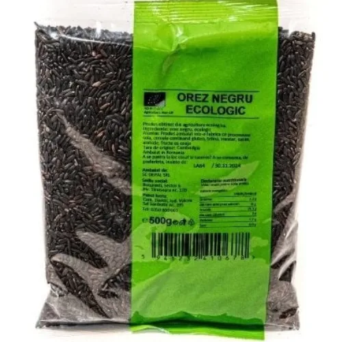 Orez Negru Ecologic 500g Driedfruits