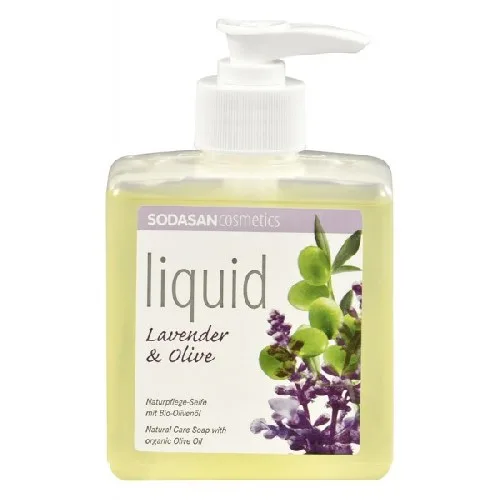 Sapun Lichid/Gel de Dus Ecologic Lavanda - Masline 300ml Sodasan