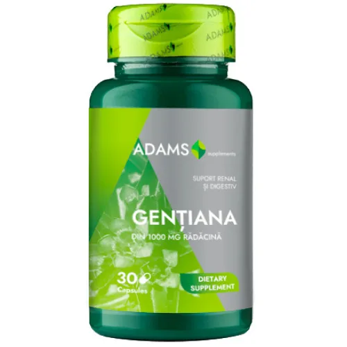 Gentiana 1000mg, 30cps, Adams Supplements