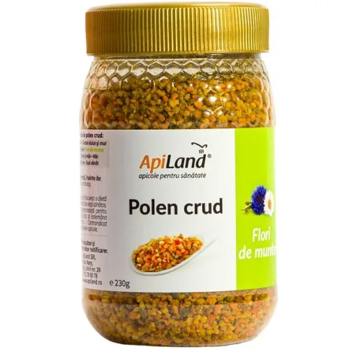 Polen Crud Flori de Munte, 230g, Apiland