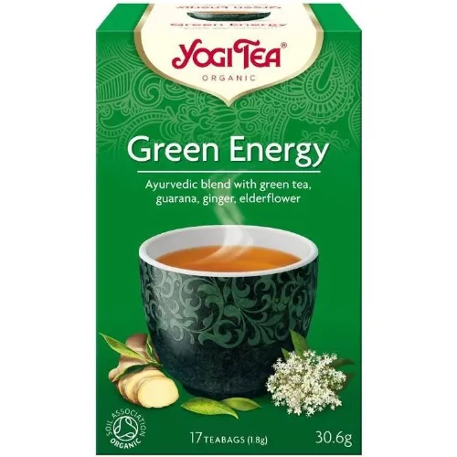 Ceai Energie Verde Yogi Tea Eco 17dz, Pronat