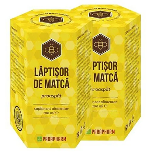 Pachet Laptisor de Matca Proaspat, 100ml, Parapharm X 2