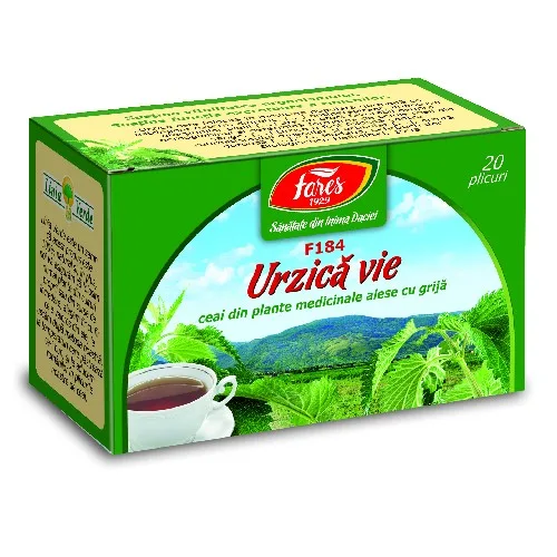Ceai Urzica Vie 20plicuri Fares