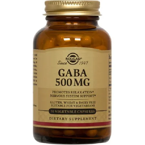 Gaba 500mg 50cps Solgar