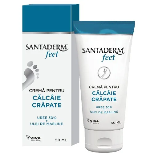 Crema Calcaie Crapate Uree 30% Ulei Masline 50ml Viva Pharma