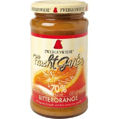 Gem de portocala amara indulcit cu nectar de agave Fara Gluten, 