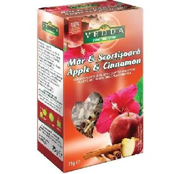Ceai de Fructe Mar si Scortisoara 75gr Vedda