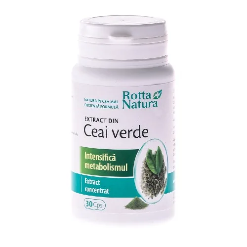 Extract din Ceai Verde 30cps Rotta Natura