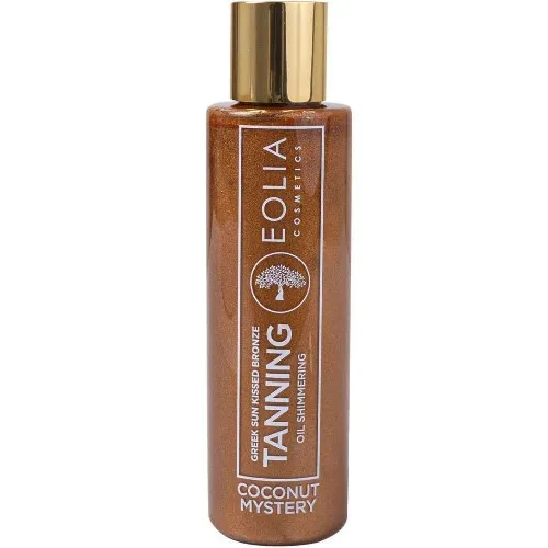 Ulei de Plaja Sidefat Auriu cu Aroma de Cocos 150ml Eolia