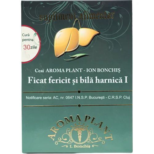 Ceai Ficat Fericit si Bila Harnica 1 320gr Aroma Plant