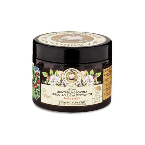 Crema cu Sare si 7 uleiuri esentiale 300ml Bunica Agafia