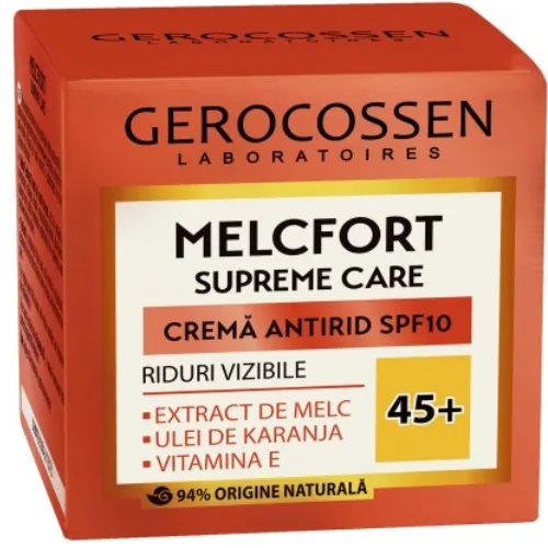 Melcfort Supreme Crema Antirid 45+ Spf10 50ml Gerocossen