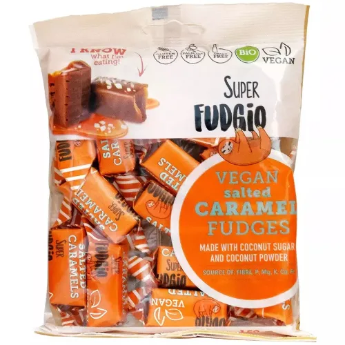 Caramele cu Aroma de Caramel Sarat 150gr Super Fudgio