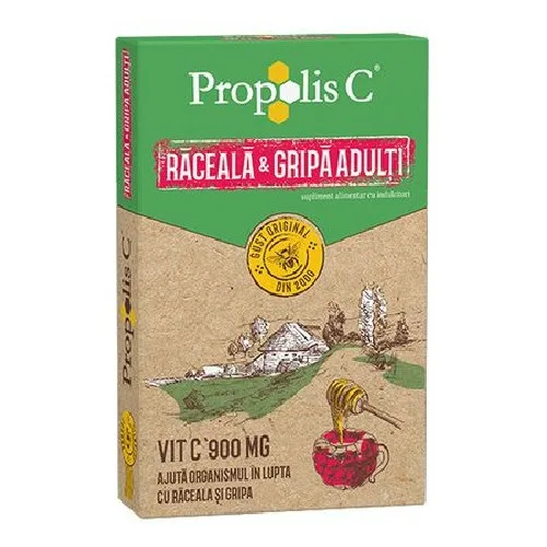 Propolis C Raceala si Gripa Adulti 8pliculete Fiterman