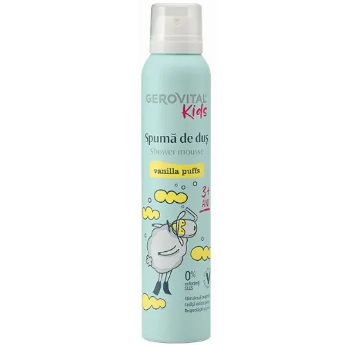 Spuma Dus Vanilla Gerovital Kids 200ml 