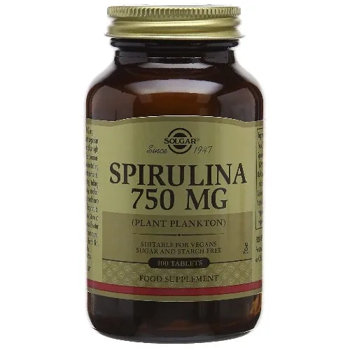 Spirulina 750mg 100cpr Solgar