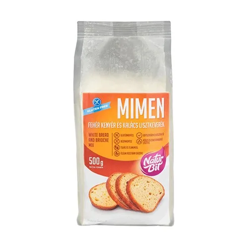 Mix pentru Paine Alba si Cozonac fara Gluten 500gr NaturBit