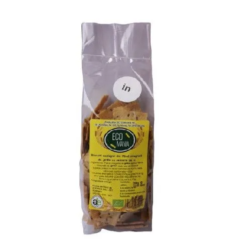 Biscuiti Integrali Spelta Cu Seminte In, 200gr, EcoMania