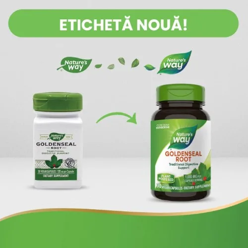 Goldenseal 570mg, 30cps, Natures Way