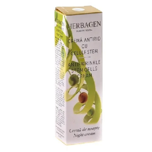 Crema Antirid de Noapte cu Celule Stem 30gr Herbagen