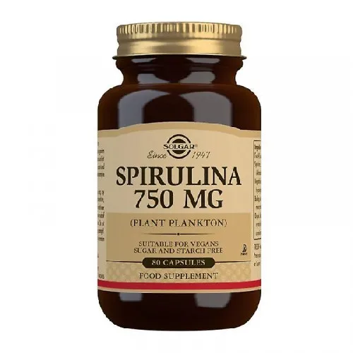 Spirulina 750mg 80cpr Solgar