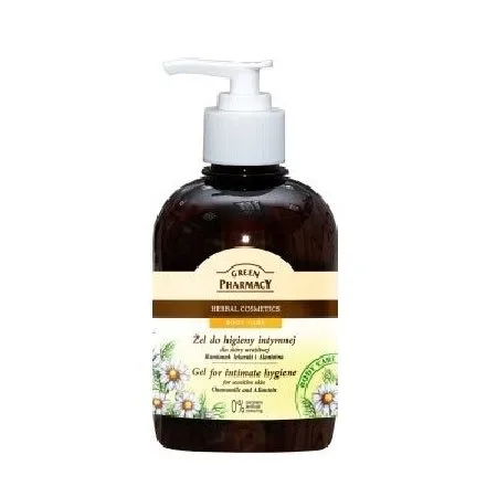 Gel Igiena Intima Galbenele si Ceai Verde 370ml Green Pharmacy