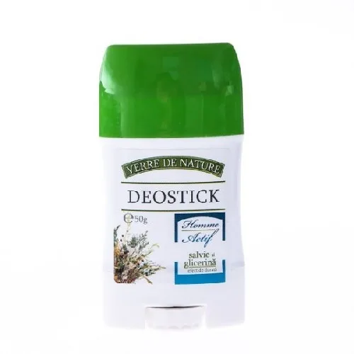 Deo Homme Actif 50g Verre De Nature