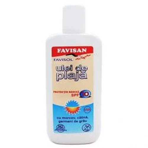 Ulei De Plaja SPF10 125ml Favisan