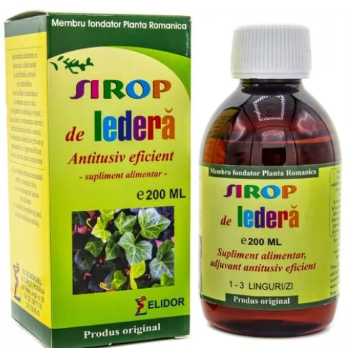 Sirop Iedera 200 ml Pontica Elidor