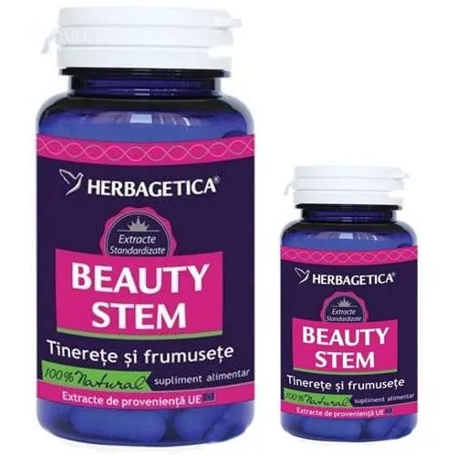 Pachet Beauty Stem 60+10 Herbagetica