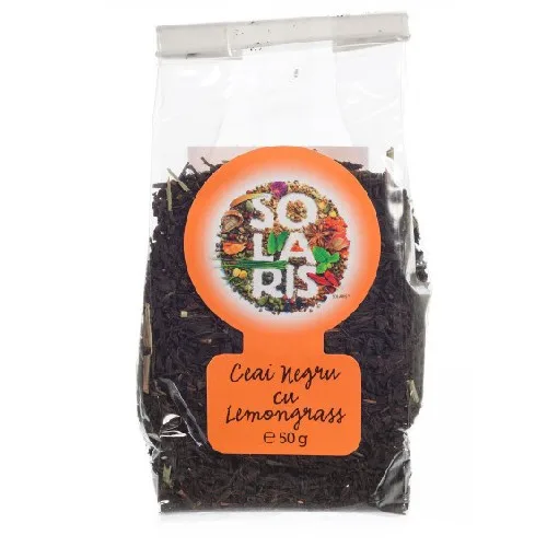 Ceai Negru Lemongrass 50gr Solaris