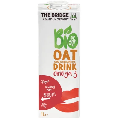 Bautura de Ovaz cu Omega 3 Eco 1l The Bridge